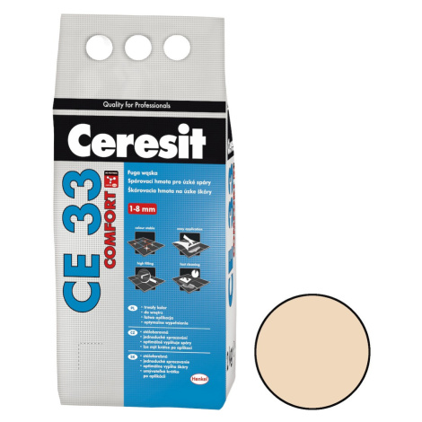 Škárovacia hmota Ceresit CE 33 caramel 2 kg CG1 CE33246