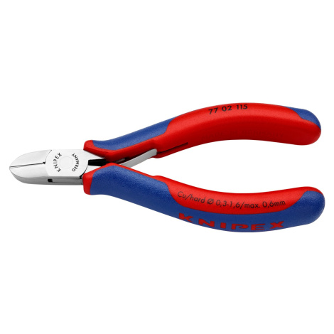 Knipex Bočné štiepacie kliešte na elektroniku, viaczložkové návleky, 115 mm
