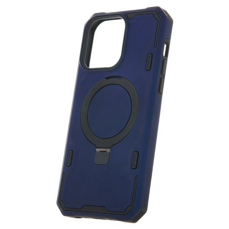 Odolné puzdro na Apple iPhone 13 Defender Mag Ring modré