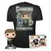 Funko POP! & Tee Box: SW The Mandalorian Luke w/ Grogu S