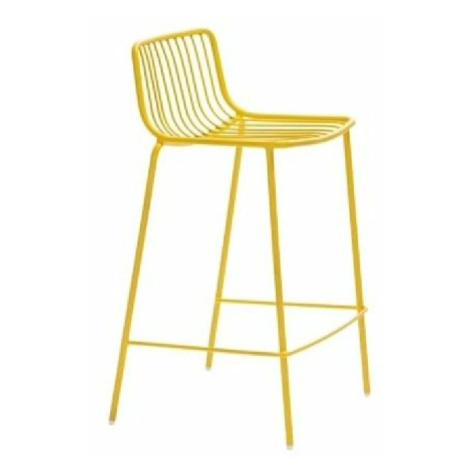 PEDRALI - Nízka barová stolička NOLITA 3657 DS - žltá