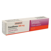 Candibene vaginálne tablety 3 x 200 mg
