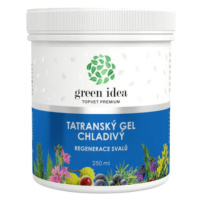 GREEN IDEA Tatranský bylinný gél chladivý 250 ml