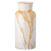 Krémová ručne vyrobená váza z kameniny Savana – Bloomingville