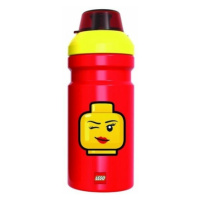 LEGO® ICONIC Girl fľaša na pitie - žltá / červená