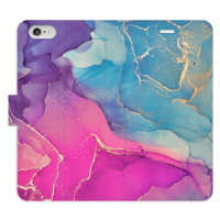 Flipové puzdro iSaprio - Colour Marble 02 - iPhone 6/6S