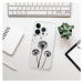 Odolné silikónové puzdro iSaprio - Three Dandelions - black - iPhone 15 Pro