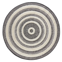 Sivo-biely koberec Mint Rugs Handira Circle, ⌀ 160 cm