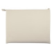 UNIQ LYON SNUG-FIT PROTECTIVE RPET FABRIC LAPTOP SLEEVE (UP TO 14”) - SEASALT (LIGHT BEIGE)