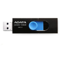 ADATA Flash disk 32GB UV320, USB 3.1 prístrojová jednotka, čierna/modrá