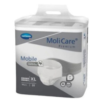 MOLICARE Premium mobile 10 kvapiek XL nohavičky inkontinenčné plienkové sivé  130-170 cm 2757 ml