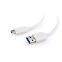 Cablexpert kábel USB 3.0 AM na Type-C kábel AM/CM, 1,8m, biely