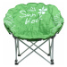 CATTARA FLOWERS kempingová skladacia stolička zelená