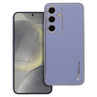 Plastové puzdro na Samsung Galaxy A35 5G A356 Leather modré