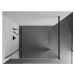 MEXEN/S - KIOTO Sprchová zástena WALK-IN 70x200 cm 8 mm, čierna, zrkadlové sklo 800-070-101-70-5