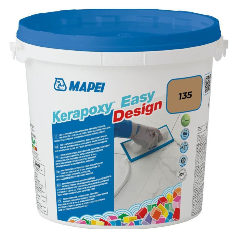 Škárovacia hmota Mapei Kerapoxy Easy Design Zlatý prach 3 kg R2T MAPXED3135
