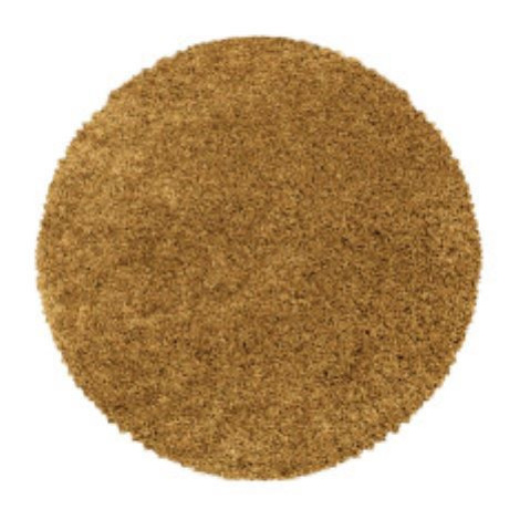 Kusový koberec Sydney Shaggy 3000 gold kruh - 160x160 (průměr) kruh cm Ayyildiz koberce