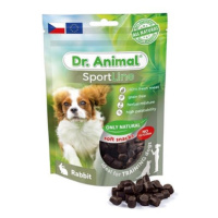 Maškrta Dr. Animal Sportline králik 100g