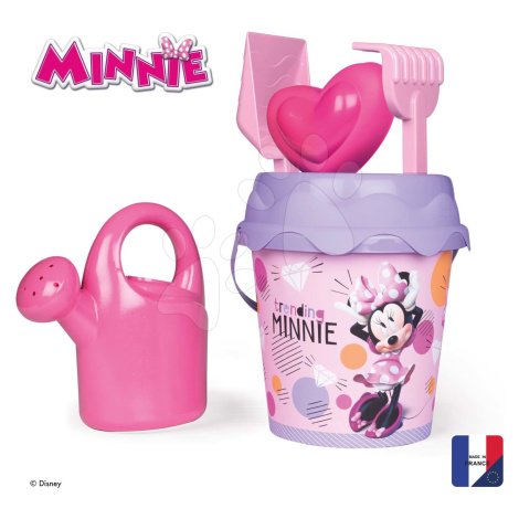 Vedro set Minnie Garnished Bucket Smoby s krhlou 17 cm vysoké od 18 mes