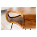 LuxD Dizajnový konferenčný stolík Lorelei 100 cm Sheesham