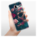 Odolné silikónové puzdro iSaprio - Skull in Roses - Samsung Galaxy J6+