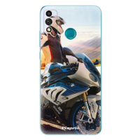 Odolné silikónové puzdro iSaprio - Motorcycle 10 - Honor 9X Lite