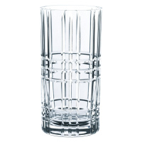Súprava 4 pohárov z krištáľového skla Nachtmann Square Longdrink, 445 ml