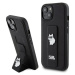 Kryt Karl Lagerfeld KLHCP15SGSACHPK iPhone 15 6.1" black hardcase Gripstand Saffiano Choupette P