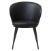 Furniria 26018 Dizajnová stolička Danika čierna - ekokoža