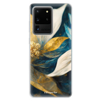Odolné silikónové puzdro iSaprio - Gold Petals - Samsung Galaxy S20 Ultra