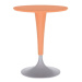 Kartell - Stôl Dr. Na - svetlo oranžový