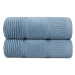 Súprava 2 modrých bavlnených uterákov Foutastic Daniela, 50 x 90 cm