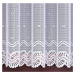 Forbyt, Hotová záclona alebo balkónový komplet, Aurelia, biela 220 x 120 cm