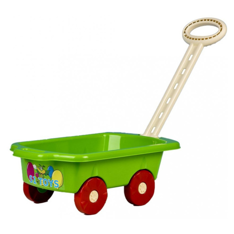 Detský vozík Vlečka BAYO 45 cm zelený BAYO.S