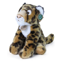 Plyšový leopard sediaci 30 cm ECO-FRIENDLY