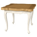 Estila Rozkladací provensálsky jedálenský stôl Preciosa zo smotanovo bieleho masívu s prírodne h