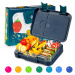 Klarstein junior Lunchbox, 6 priehradiek, 21,3 x 15 x 4,5 cm (Š x V x H), bez BPA