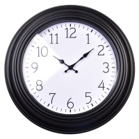 Nástěnné hodiny ZEDY 50,8 cm černé