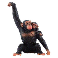 Bullyland Šimpanz s mláďaťom