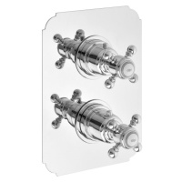 SASSARI podomietková sprchová termostatická batéria, 2 výstupy, chróm (LO89163) SR392
