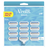 GILLETTE VENUS Smooth náhradné hlavice 12 ks