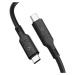 Nabíjací a dátový kábel USB Type-C, USB Type-C, 80 cm, 5000 mA, rýchle nabíjanie, USB40, prenos 