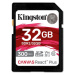 Kingston 32 GB Canvas React Plus SDHC UHS-II 300 R/260 W U3 V90 pre Full HD/4K/8K