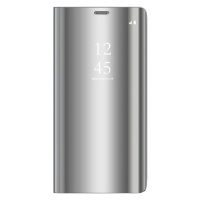 Diárové puzdro na Samsung Galaxy A52/A52 5G Clear View strieborné