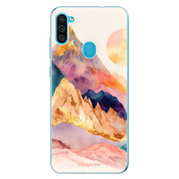 Odolné silikónové puzdro iSaprio - Abstract Mountains - Samsung Galaxy M11