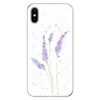 Odolné silikónové puzdro iSaprio - Lavender - iPhone X
