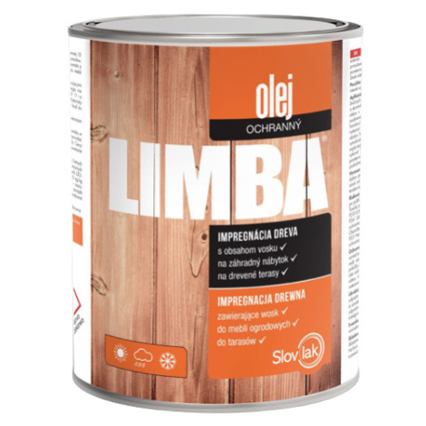 LIMBA - Impregnačný olej na drevo bezfarebná (limba) 0,75 L