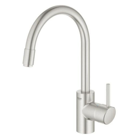 Drezová batéria Grohe Concetto New s vyťahovacou sprškou supersteel 32663DC3