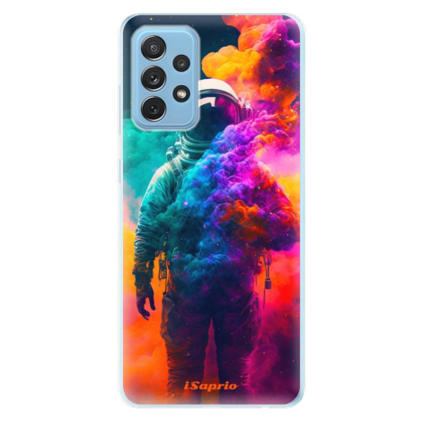 Odolné silikónové puzdro iSaprio - Astronaut in Colors - Samsung Galaxy A72