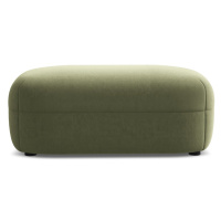 Zelená zamatová podnožka Moana – Makamii